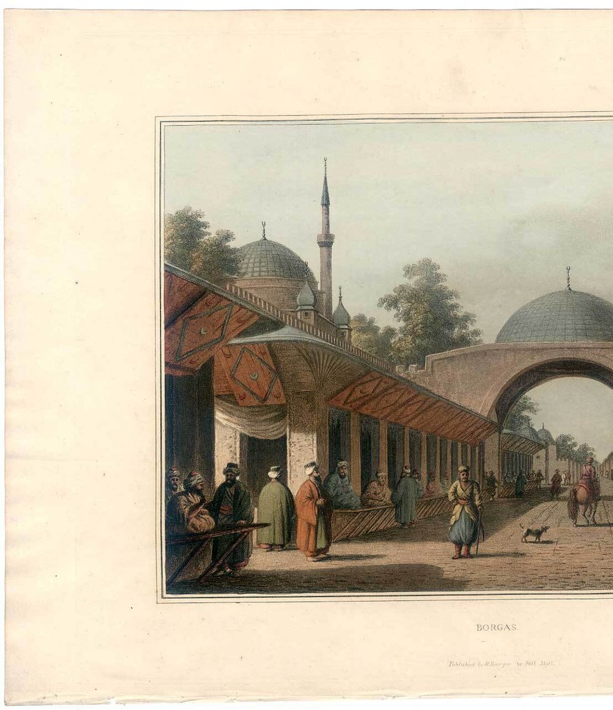 Ηνωμένο Βασίλειο - Τουρκία; R. Bowyer-Luigi Mayer - Borgas - 1801-1820 #1.0