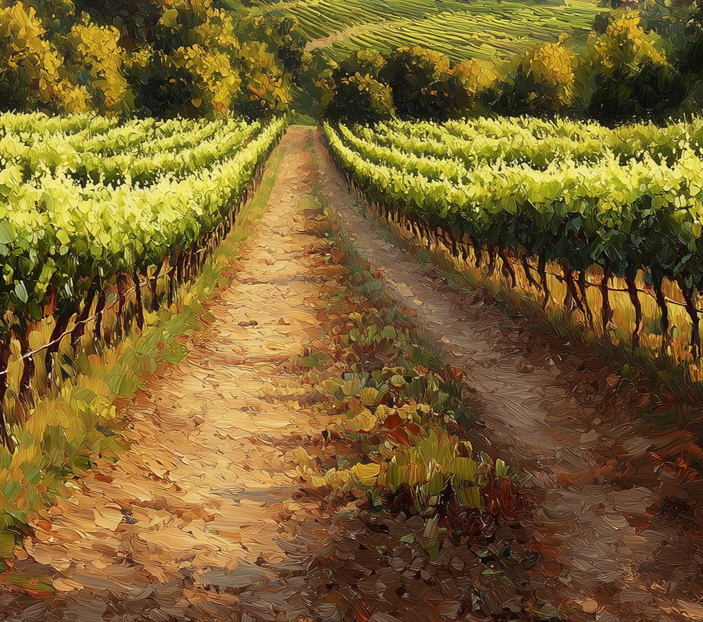 Irina Collins - Vineyard Path XL · NO Reserve #3.2