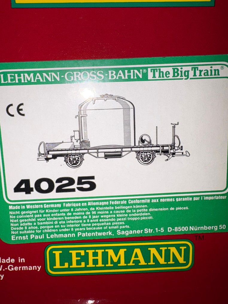 LGB G - 4025 - Model train wagon (1) - Still new in box!! LGB 4025. Very beautiful. - RhB #1.0