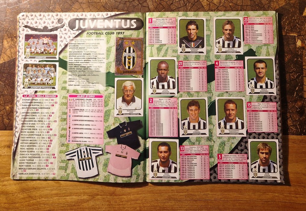 帕尼尼 Calciatori 2003/04 - 1 完整册子 - Good (GD) #4.3