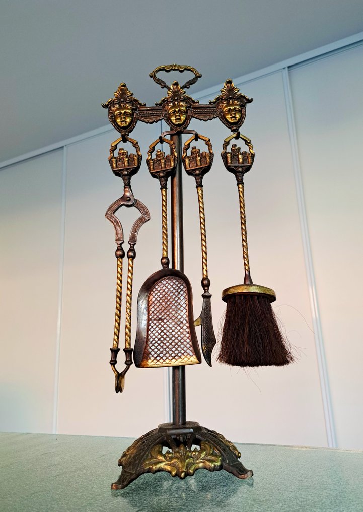 Openhaard accessoire (5) - Messing, Koper #1.0