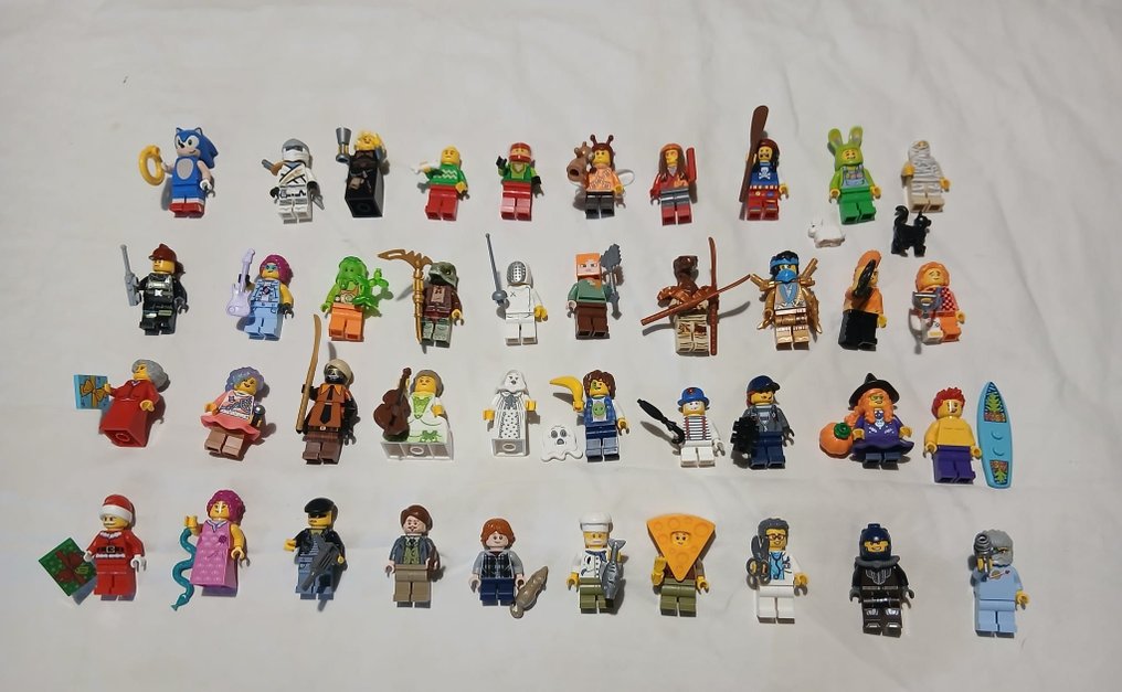 Lego Μίνι φιγούρα - Minifigures - Set di 30 minifigure con oggetti #1.0