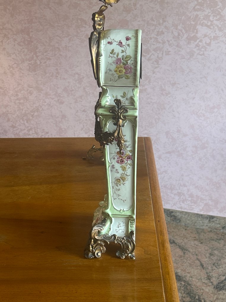 Bordsur -   Porslin, Mässing - 1850-1900 #4.3