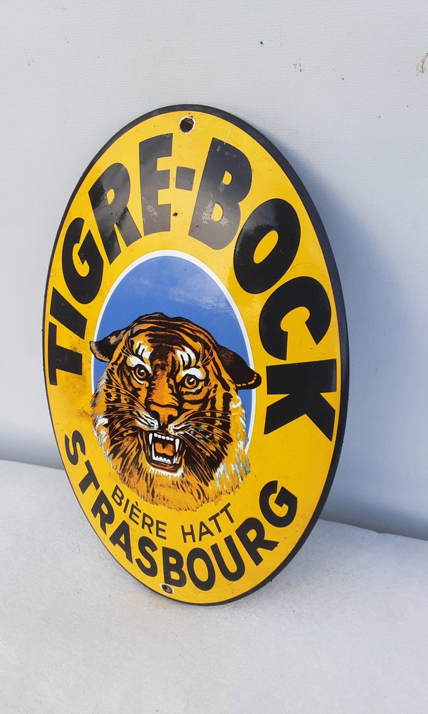 Tigre Bock - Reclamebord - Emaille #4.3