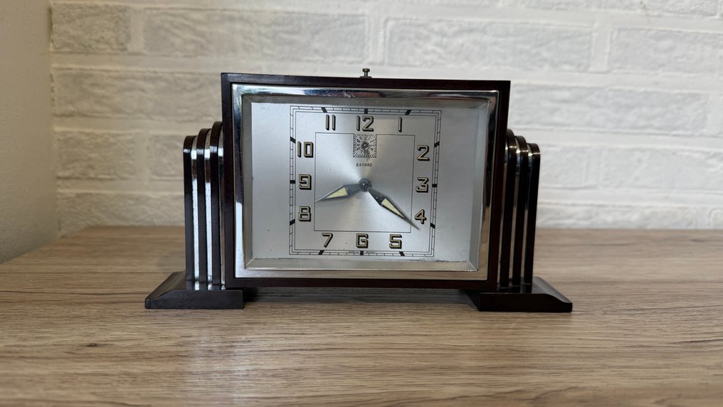 座鐘 - Bayard -  藝術裝飾 黃銅 - 1920-1940 - 唤醒 #4.3