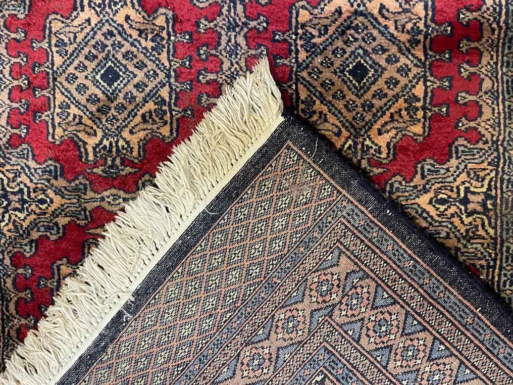 Βουχάρα - χειροποίητο - μαλλί - πολύ λεπτό πλεγμένο - Χαλί - 195 cm - 95 cm #4.3