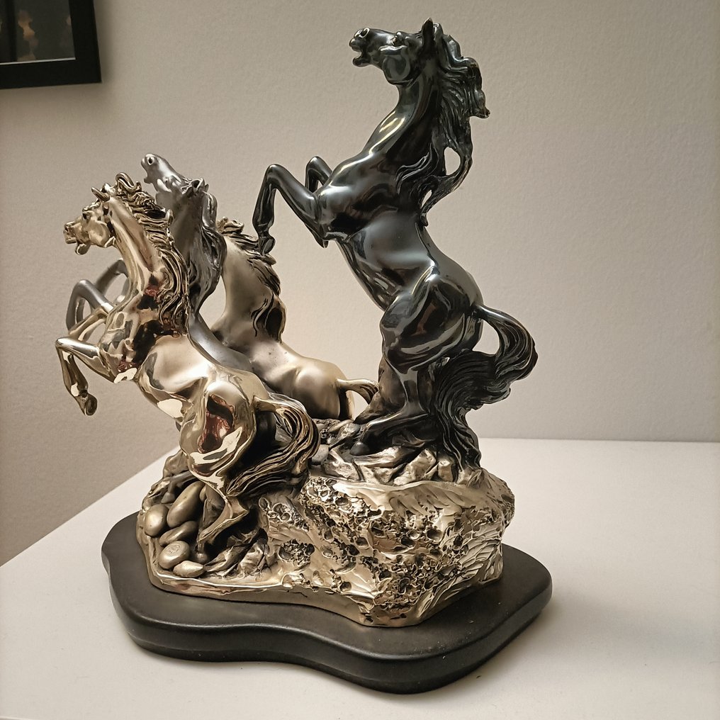 雕刻, 4 CAVALLI - 27.5 cm - 鍍銀 #1.0