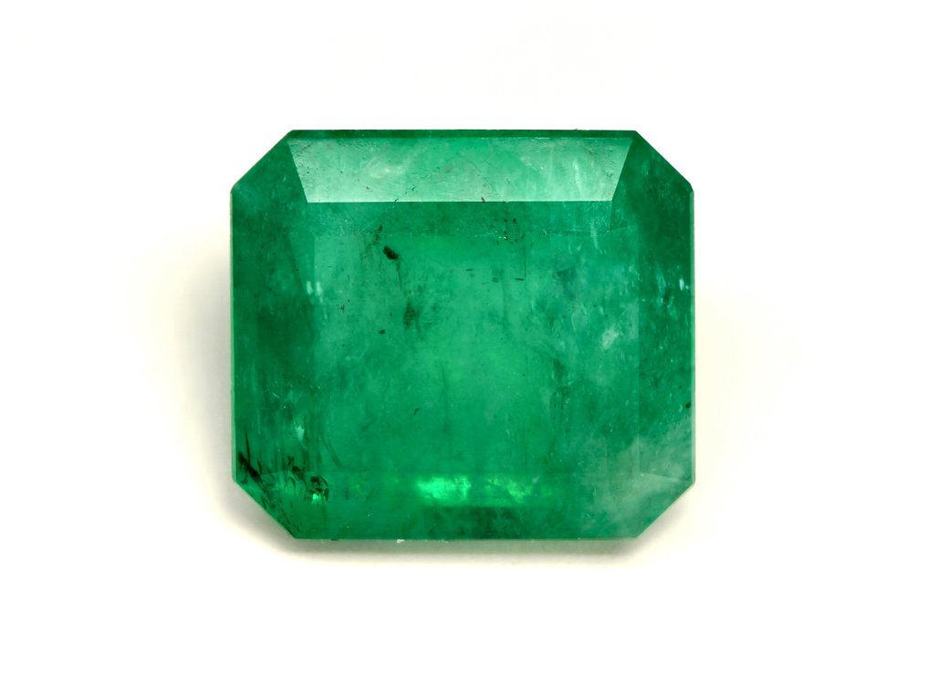 没有保留价 绿色, 蓝色 祖母绿  - 2.83 ct - 西班牙宝石学院（IGE） #1.0