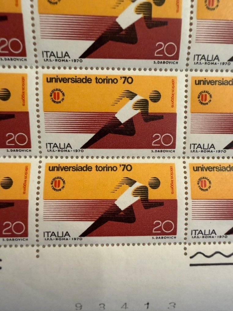 世界 1965/2000 - 主题——体育 | 拍卖700-800枚邮票（整张和完整系列）及FDC（奥运会） #2.1