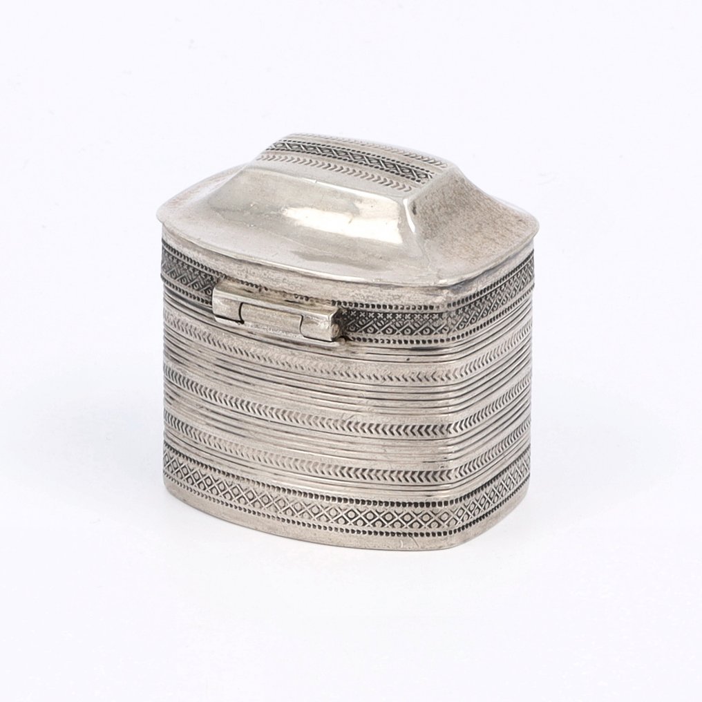 Meindert Bartels (Franeker 1838) - NO RESERVE - 洛德林盒 - .833 银 #2.1