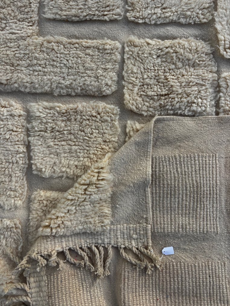 Νέο Μαροκινό χαλί Mrirt Berber σε φυσική μαλλί – 200 × 300 εκ. - Χαλί - 300 cm - 200 cm - Χειροποίητο χαλί από μαλλί #3.2