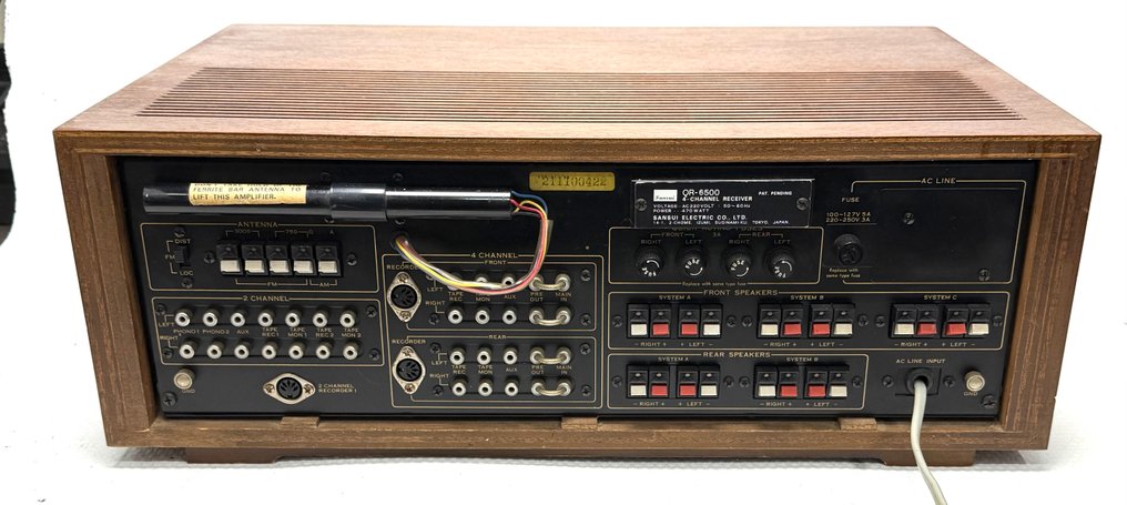 Sansui - QR-6500 固态多通道放大器 #3.2