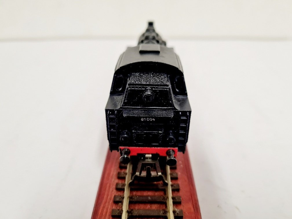 Märklin H0轨 - 3031 - 煤水机车 (1) - BR81 与 Telexkoppelingen 的连接 - DB #3.2