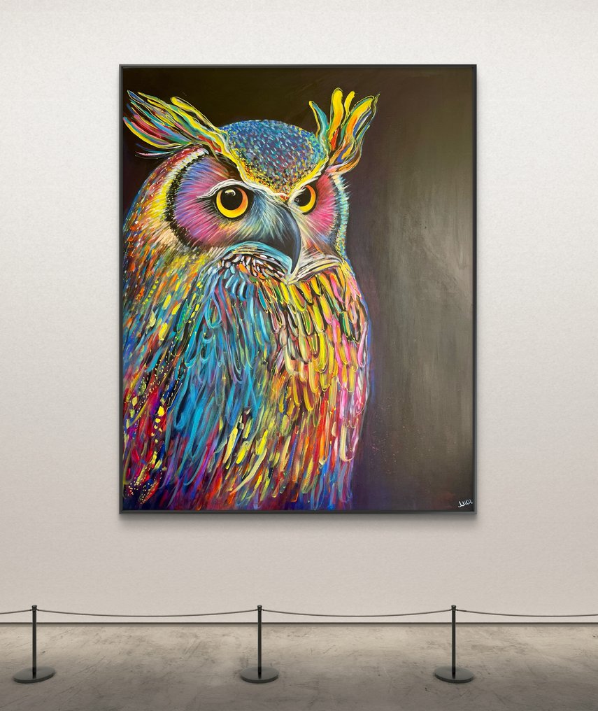 Luca Domiro - Radiance of Wisdom - Owl (XL) #1.0