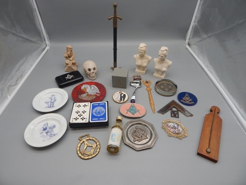 Arvomerkki - masonic franc maconnerie collection curiosa - 1900 - loppu #1.0