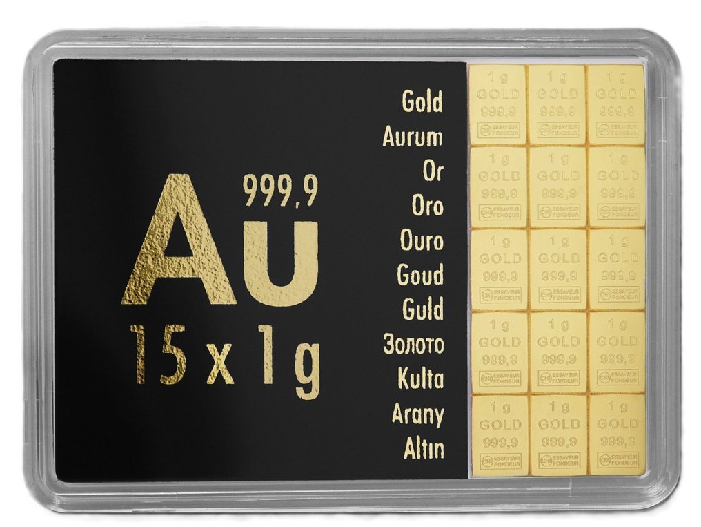 15 grams - Χρυσός .999 - ESG / Valcambi SA - With certificate #1.0
