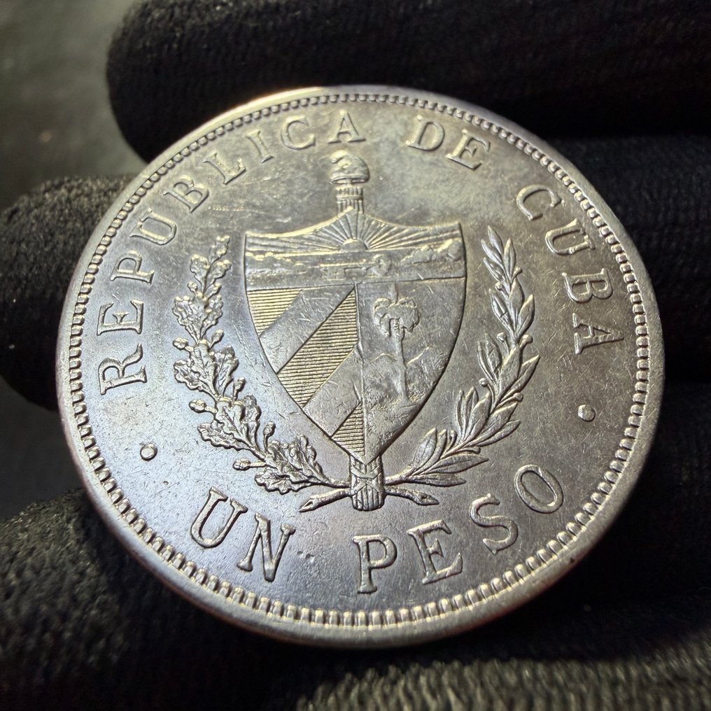 加勒比海岛屿. 1 Peso 1934  (没有保留价) #4.3