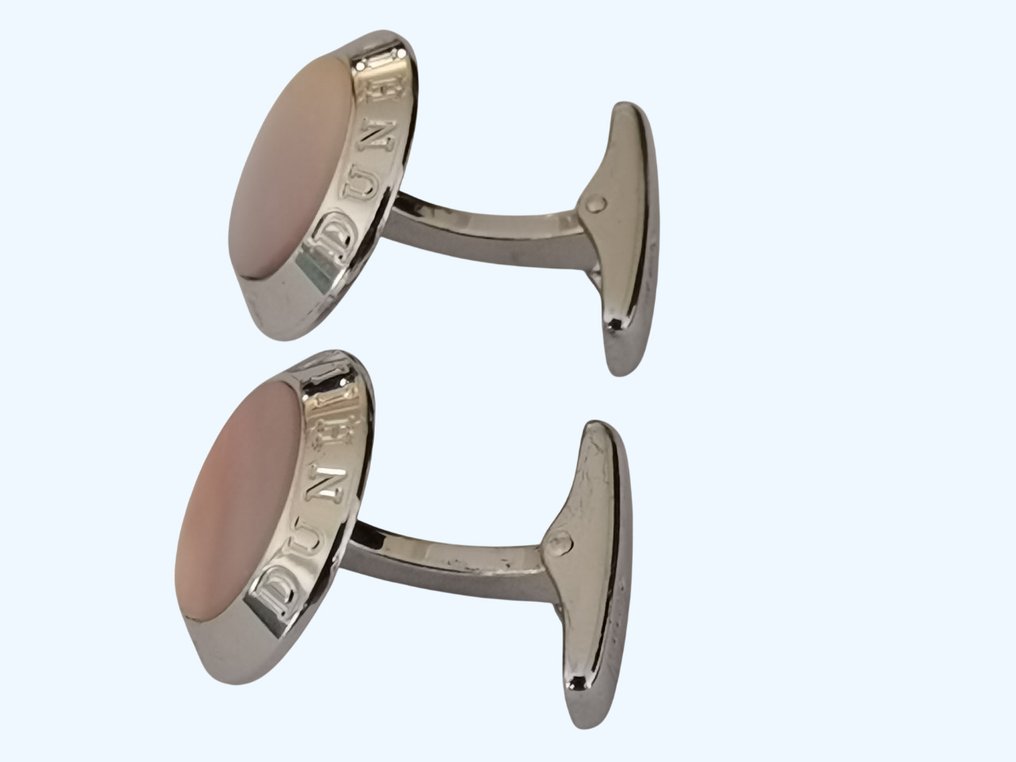 Alfred Dunhill - Sølv, Stål - Manchetknapper #2.1