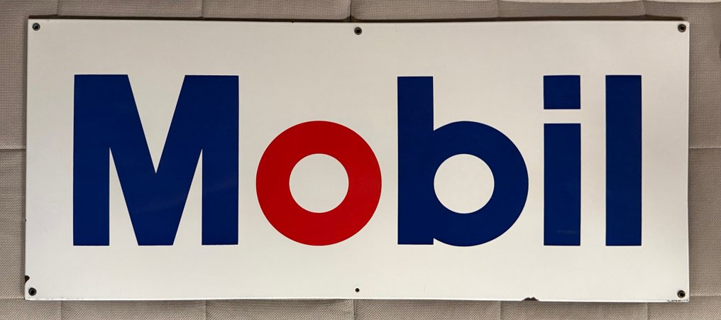 Mobil - Mobil - Εμαγιέ πινακίδα - Σμάλτο #1.0