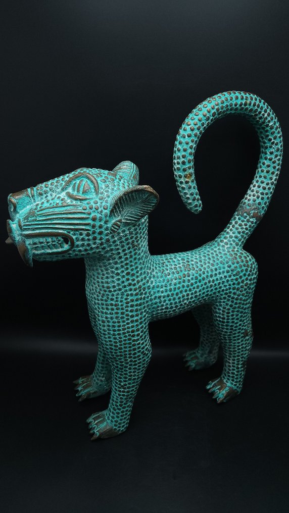 superbe léopard royal - bini /edo - Nigeria  (Sans prix de réserve) #3.2