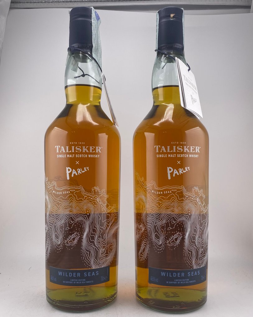 Talisker Wilder Seas for Parley  - 70 cl - 2 flaskor #1.0