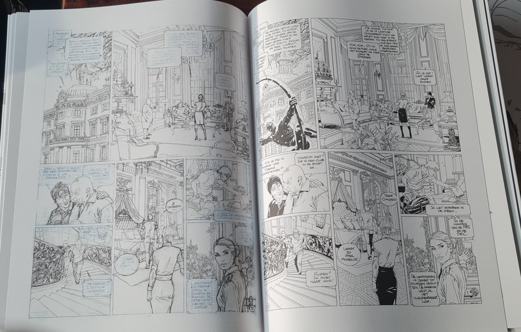 Largo Winch - Scharlaken Zeilen - Dupuis uitgaven luxe groot formaat - 1 Album - Edição limitada e numerada - 2019 #4.3