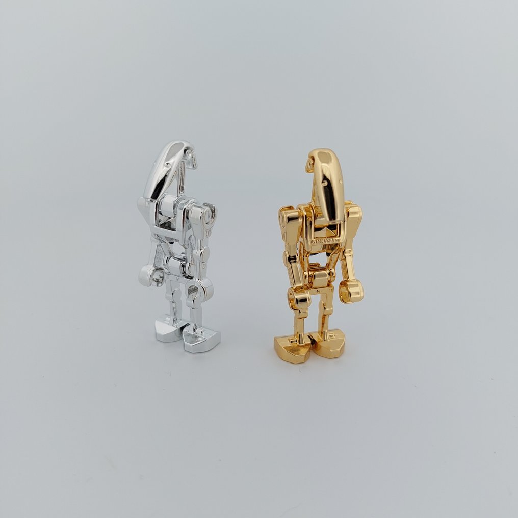 Lego Μίνι φιγούρα - Star Wars - Lego Star Wars Chrome gold and Chrome silver battle droid #1.0