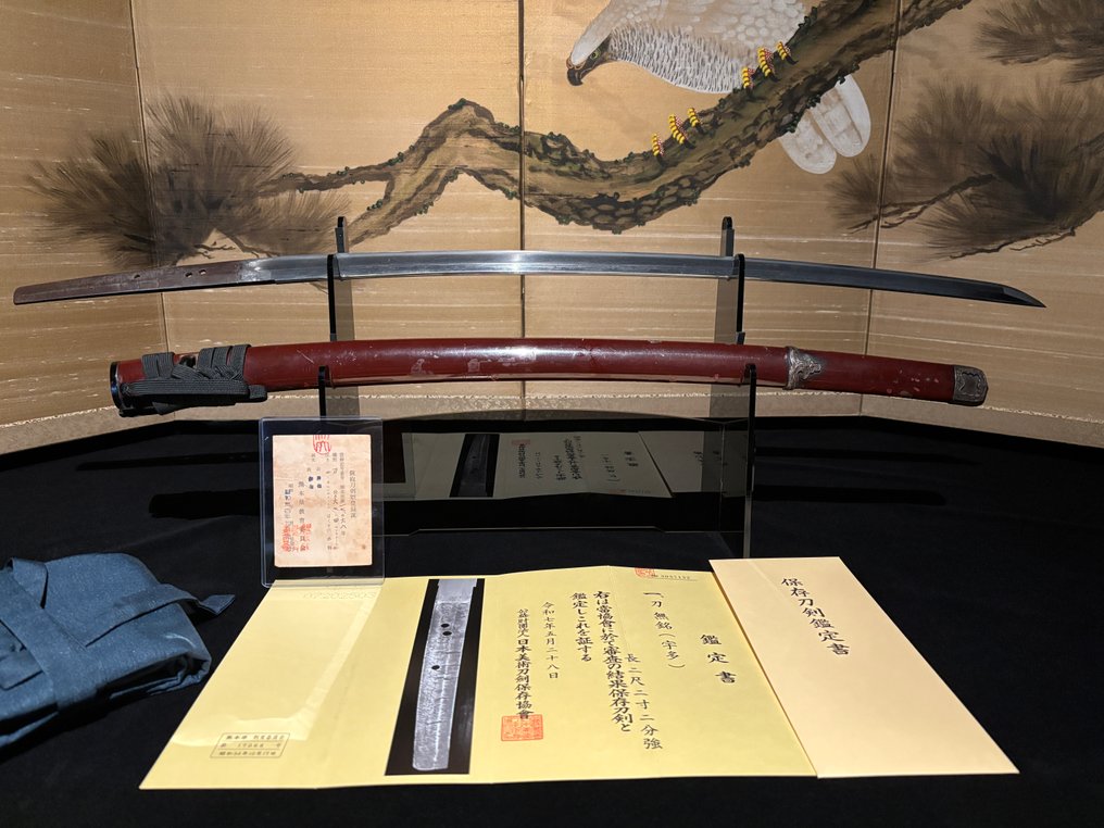 Katana - Tamahagane - Uda (宇多) - Japan - Muromachi Periode (1333-1573) #1.0