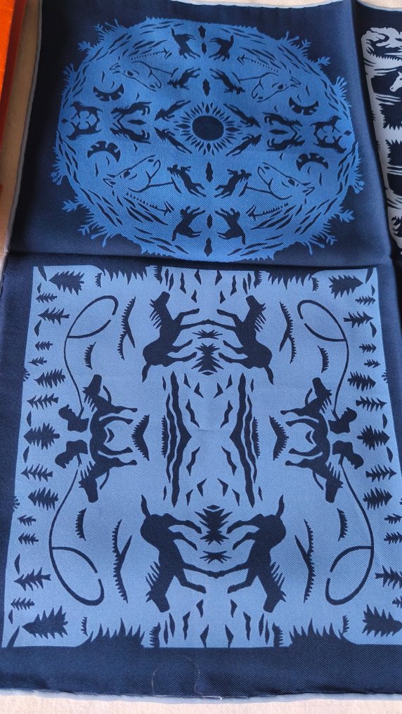 Hermès - TOUTOCIZO QUADRI. Gavroche. Neuf - Φουλάρι #2.1