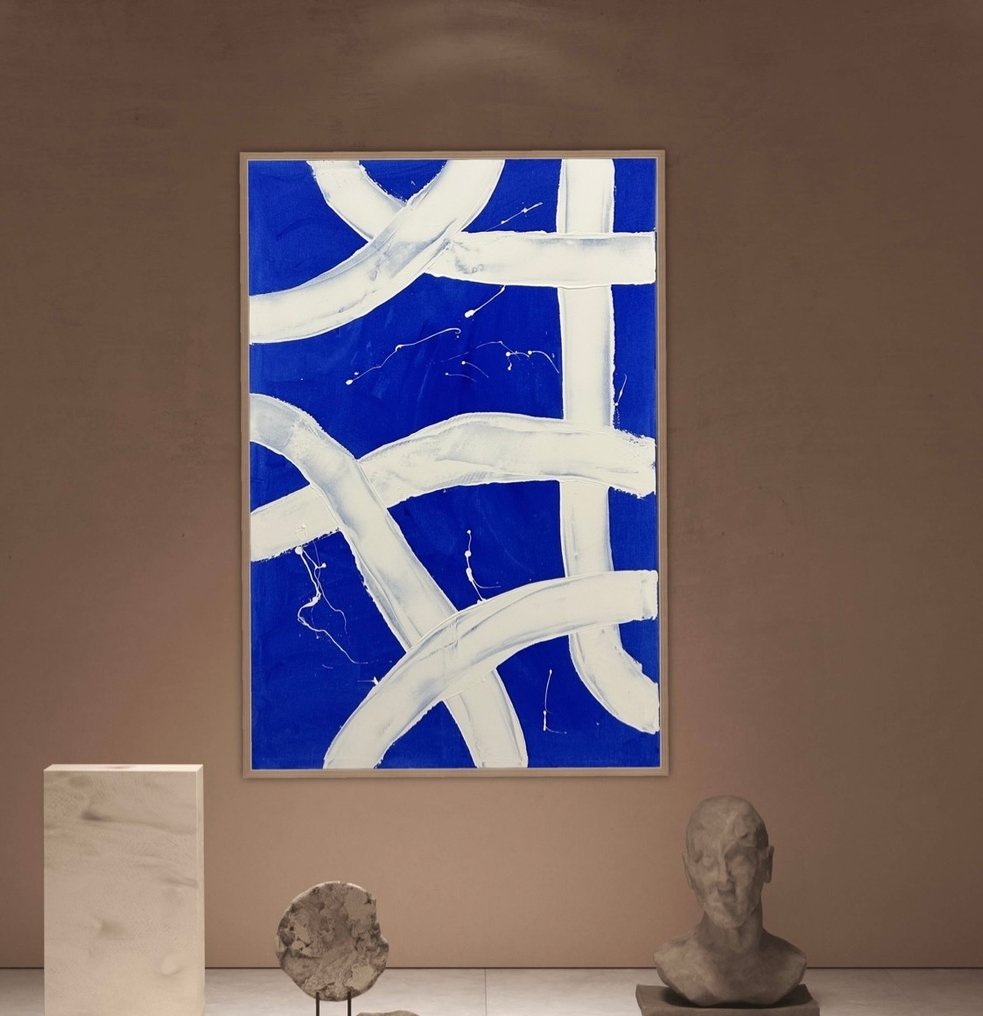 Stefanie Raus - Blue White 1178  XXL #2.1