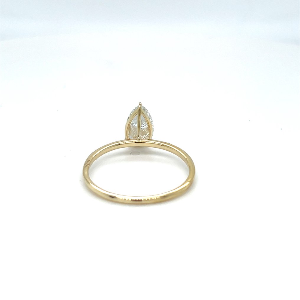 χωρίς τιμή ασφαλείας - Δαχτυλίδι - 14 καράτια Κίτρινο χρυσό - 1.01ct. tw. Διαμάντι (Εργαστηριακής καλλιέργειας) #4.3