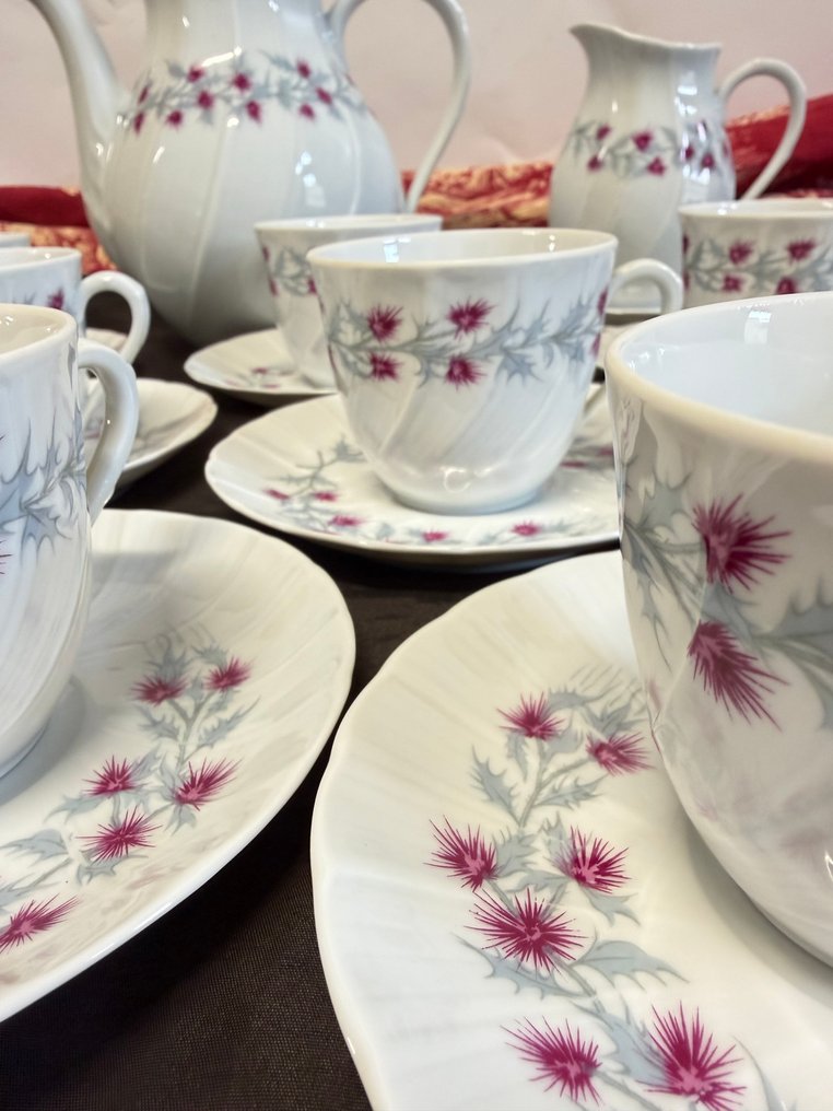 Bernardaud & Co. Limoges, Limoges - Σετ καφέ (20) - Modele "BEATRIX ", Exclusive Service - Πορσελάνη - Αυθεντικό Limoges #3.2