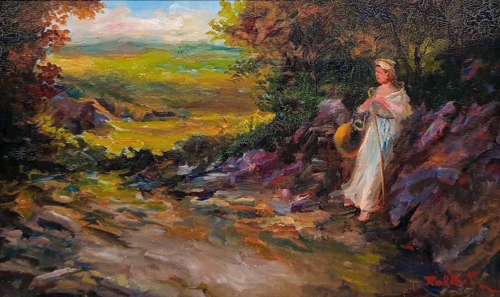 Héctor Zablach (1934) - La donna e il tramonto #1.0