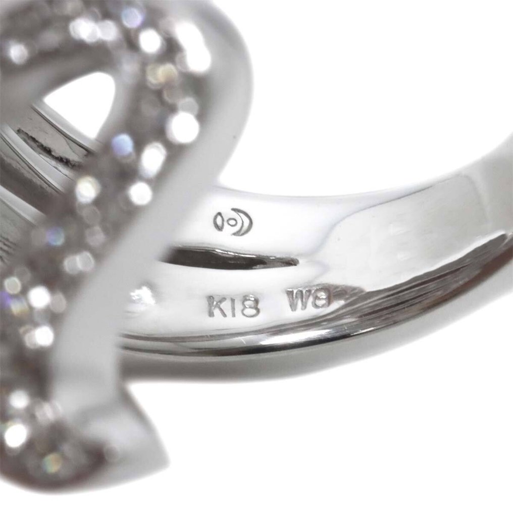 Tasaki - Ring - 18 karaat Witgoud #3.2