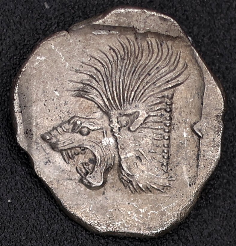 Misia, Cícico Obol Circa 450–400 v. Chr. #1.0