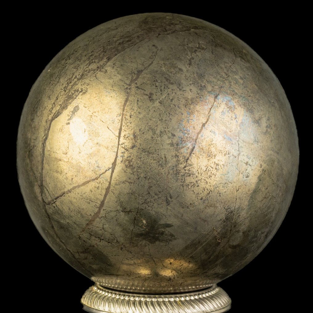 Σιδηροπυρίτης Άριστη μεγάλη σφαίρα πυρίτη - Ύψος: 10.9 cm - Πλάτος: 10.9 cm- 3214 g #2.1