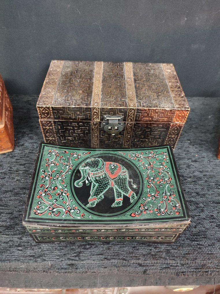 主題系列 - 印度手工艺首饰盒和盒子系列 #1.0