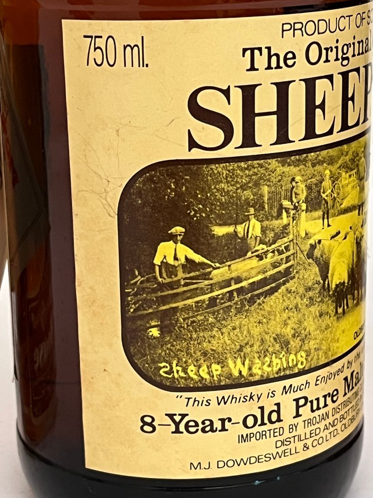 Mansion House , Sheep Dip + Desmond & Duff  - b. Δεκαετία του 1980 - 70cl, 750ml, 0.75 l - 3 μπουκαλιών #4.3