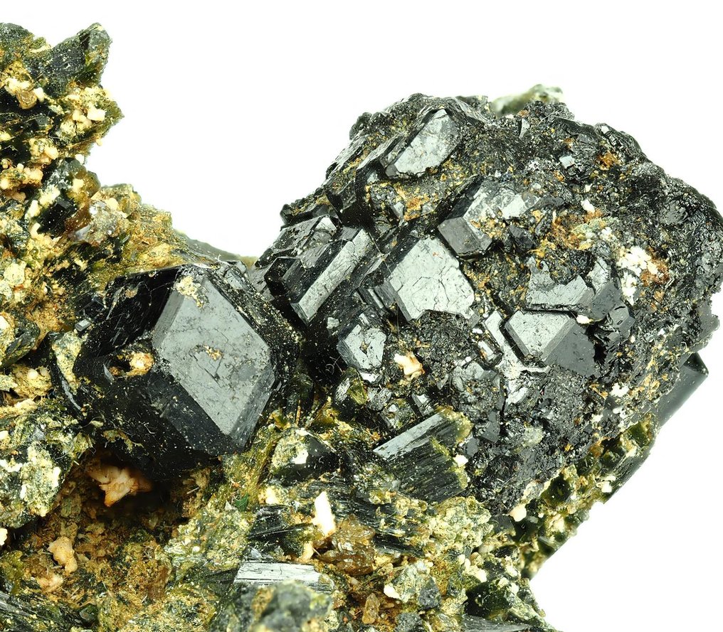 Μαύρος Γαληνίτης από το Μάλι Κρύσταλλοι στη μήτρα - Ύψος: 73 mm - Πλάτος: 52 mm- 143 g #1.0