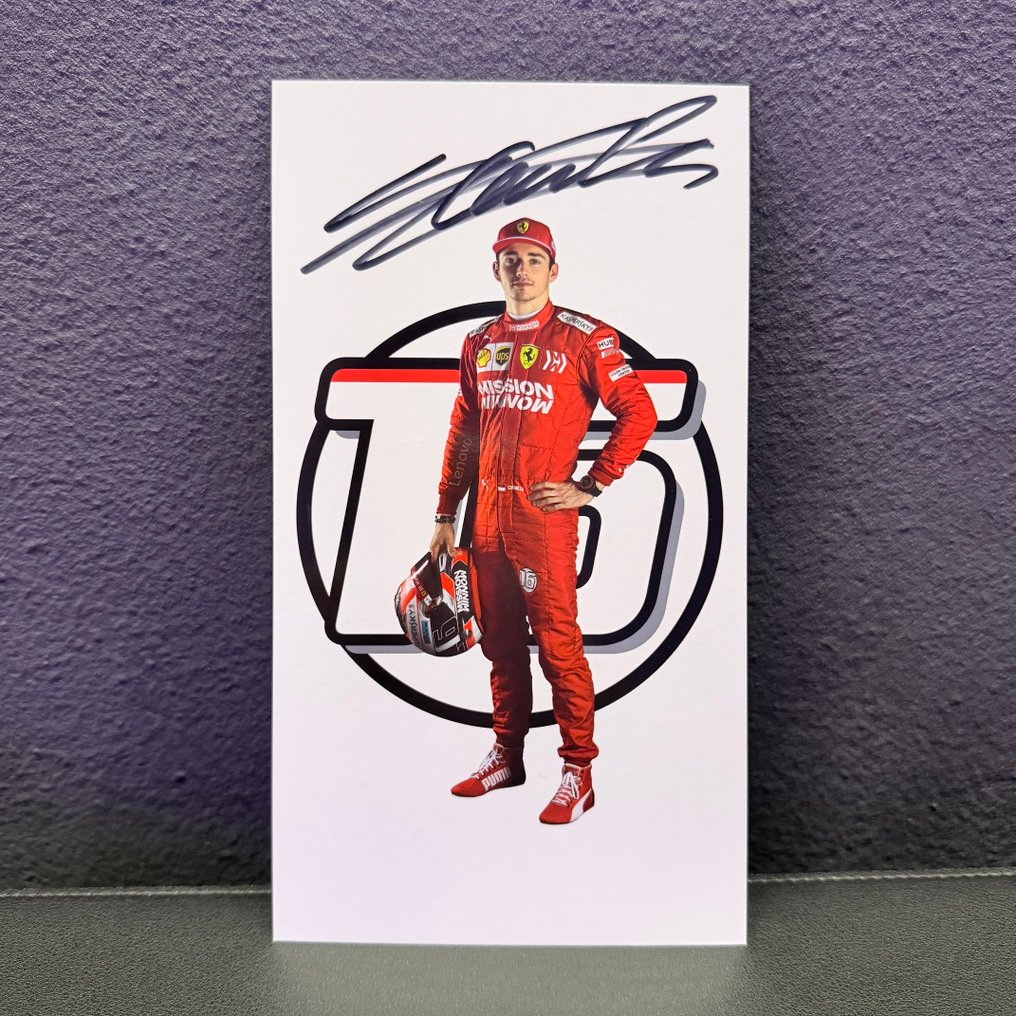 Ferrari - Formula 1 - Sebastian Vettel - Charles Leclerc - 2019 - Κάρτα φιλάθλου #3.2