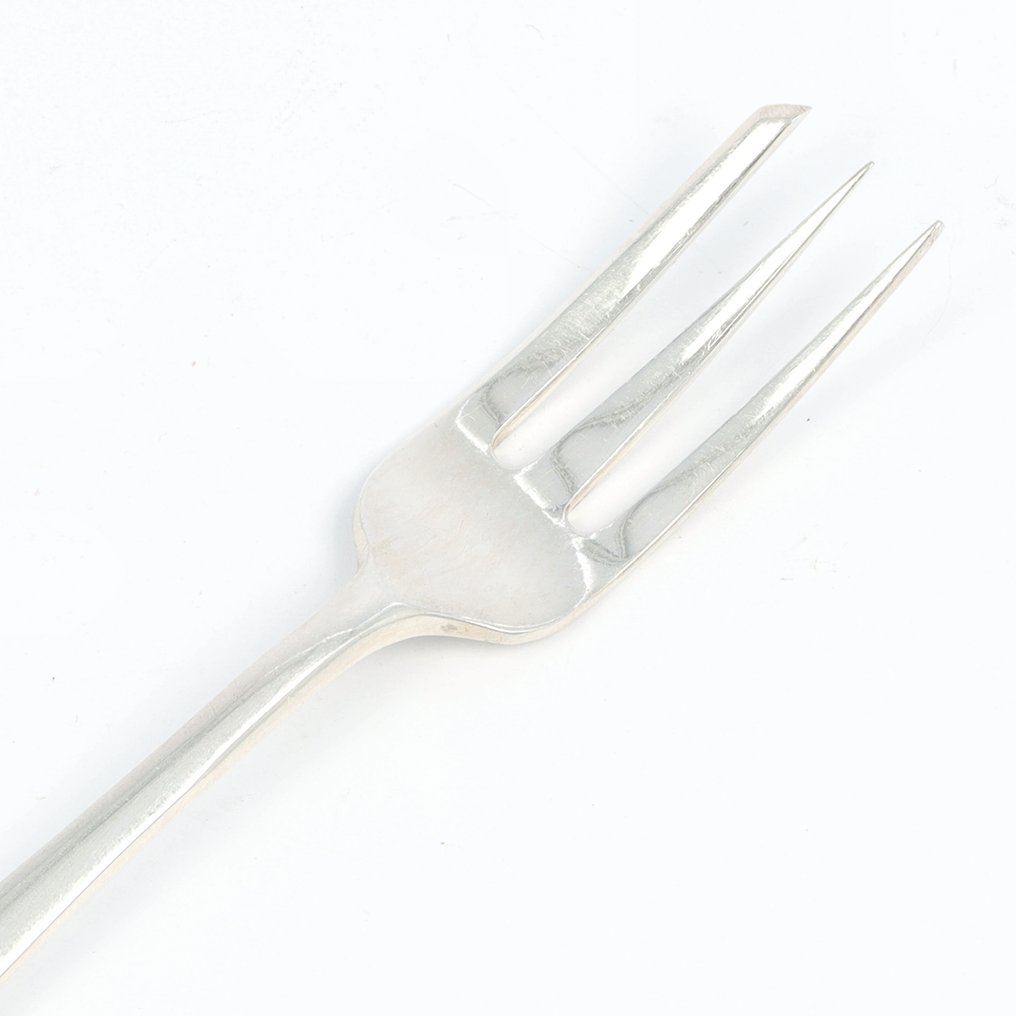 Gerritsen & van Kempen - Haags Lofje - Widelec do ciasta (10) - Srebro pr. 833 #4.3