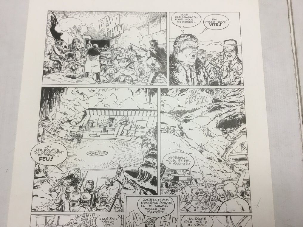 Ferry - 1 Original page - Ian Kaledine - T4 - 1985 #1.0