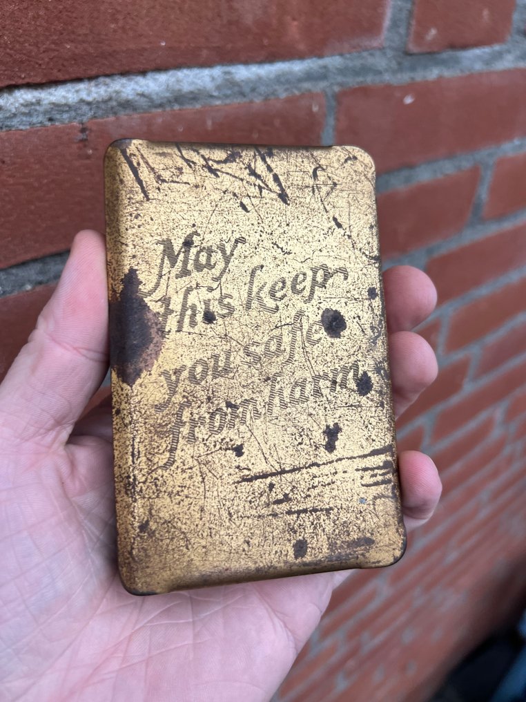 Ηνωμένες Πολιτείες Αμερικής - Βιβλίο Bulletproof Heartshield του Αμερικανικού Στρατού - Είθε να σε κρατάει ασφαλή από βλάβη. - Στρατιωτικός εξοπλισμός - 1943 #1.0