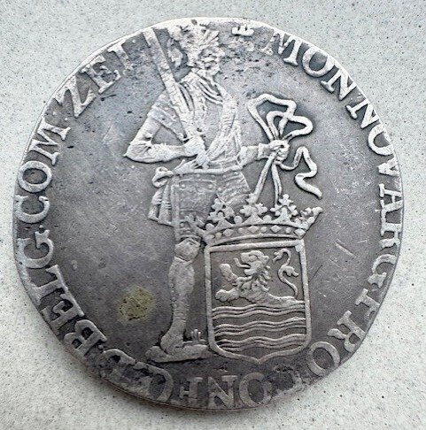 荷兰， 泽兰 Zilveren Dukaat 1771  (没有保留价) #1.0