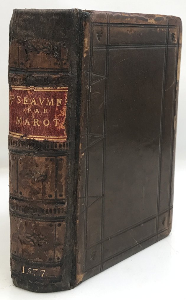 Clement Marot & Theodore de Beze. - Les Pseaumes de David & Historial et Lunaire - 1577 #2.1