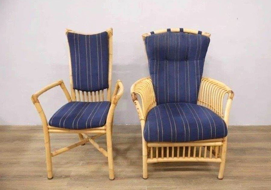 Fauteuil (2) - Rattan #1.0