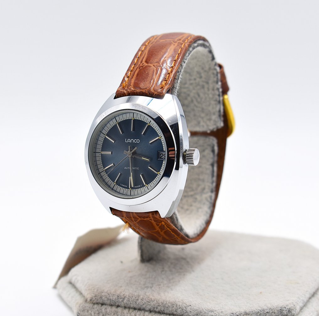 Lanco - Tank - χωρίς τιμή ασφαλείας - Automatic - 53072 - Date - NOS - Άνδρες - 1970-1979  #1.0