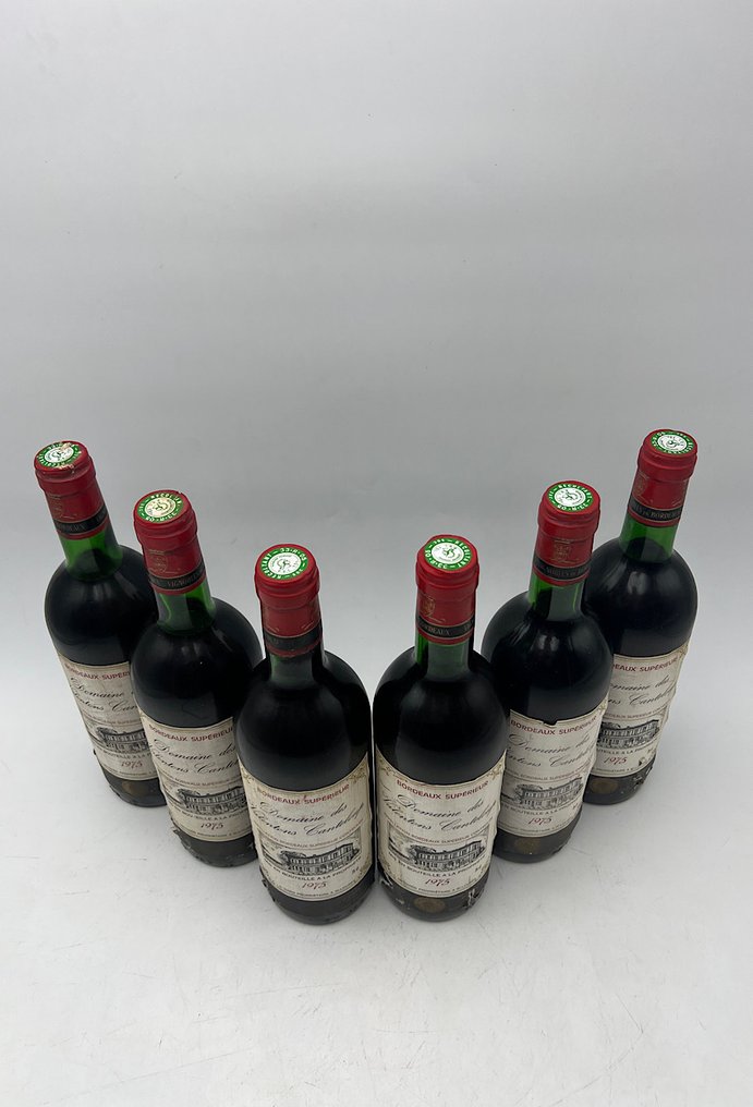 1975 Domaine des Valentons Canteloup - Bordeaux - 6 Flasker (0,75 L) #1.0