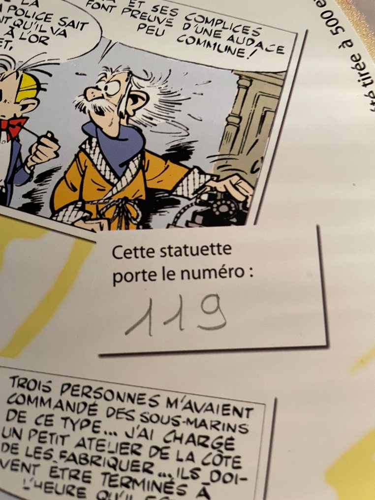 Fariboles Productions - PASCAL RODIER - Αγαλματίδιο, Fantasio - 23 cm - Ρητίνη - 2003 #2.1