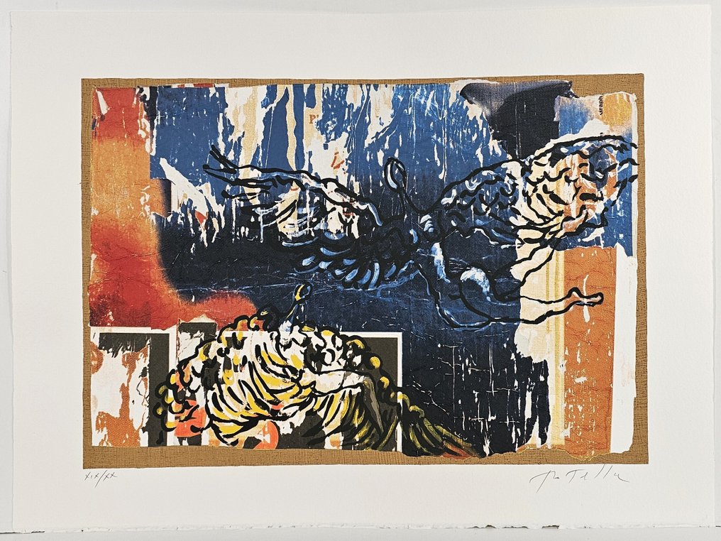Mimmo Rotella (1918-2006) - L'Angelo Cattivo #1.0